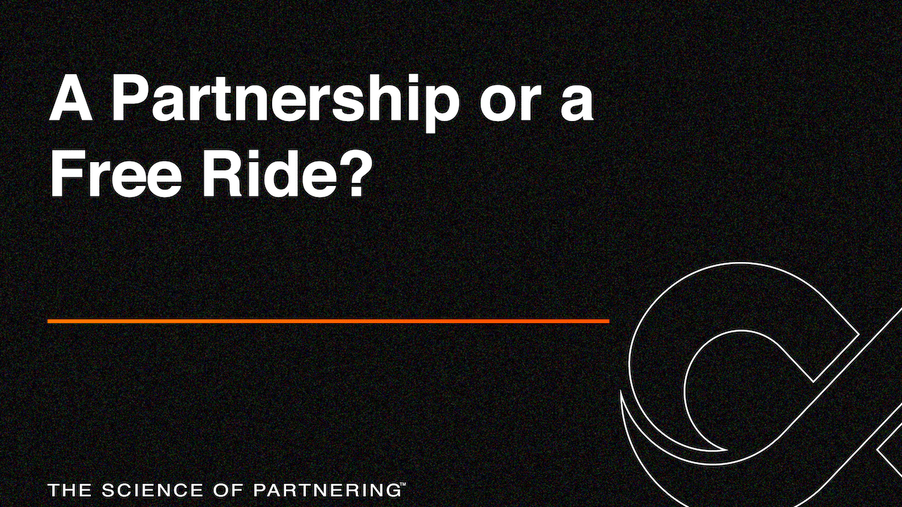Partnership or free ride blog tn